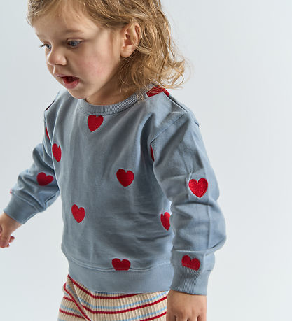 The New Siblings Sweatshirt - TnstYolie - Ashley Blue EMB