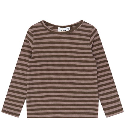 The New Bluse - Rib - TnstFro - Chestnut Striped