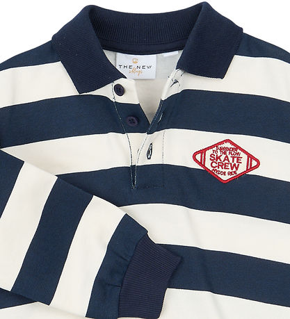 The New Siblings Sweatshirt - Polo TnstYuki - Navy Blazer Stripe