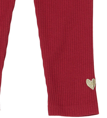 The New Siblings Leggings - Rib - TnstYania - Rio Red TN