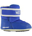 Moon Boot Vinterstøvler - Crib Strap Nylon - ELECTRIC BLUE