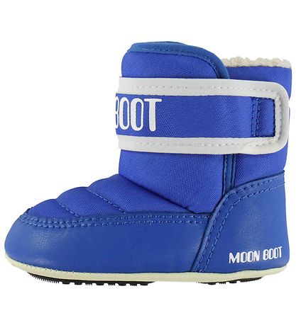 Moon Boot Vinterstøvler - Crib Strap Nylon - ELECTRIC BLUE