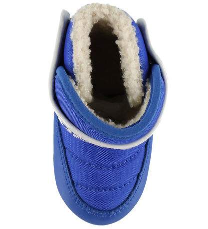 Moon Boot Vinterstøvler - Crib Strap Nylon - ELECTRIC BLUE