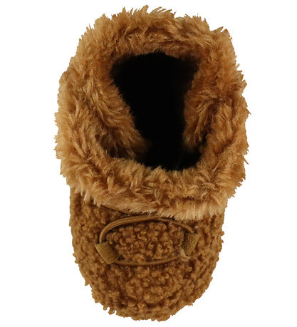 Moon Boot Vinterstøvler - Crib Teddy - Cognac