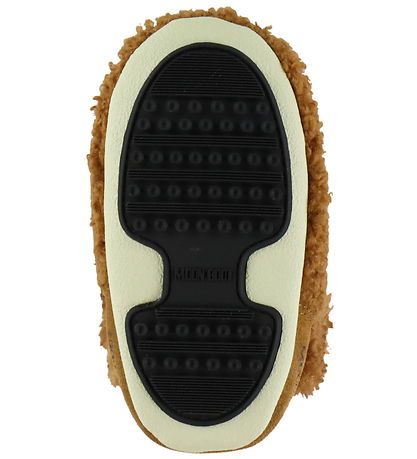 Moon Boot Vinterstøvler - Crib Teddy - Cognac