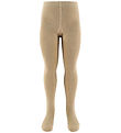 Fuzzies Strømpebukser - Uld - Beige Melange