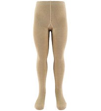 Fuzzies Strømpebukser - Uld - Beige Melange