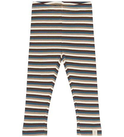 Petit Piao Leggings - Rib - PpSong - Key Largo Multistriped