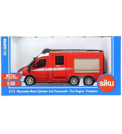 Siku Brandbil - Mercedes-Benz Sprinter 6x6 - 1:50 - 2113