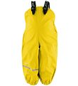 CeLaVi Rain Pants w. Suspenders - PU - Yellow CeLaVi Rain Pants w. Suspenders - PU - Yellow