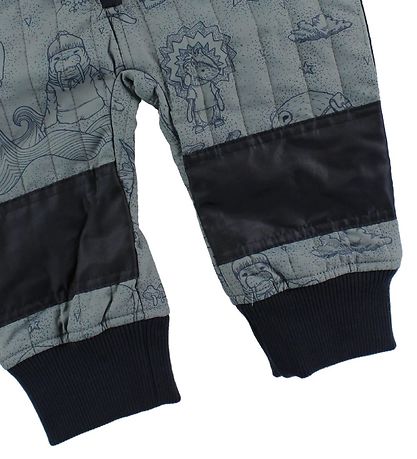 En Fant Termodragt - Blå m. Print En Fant Termodragt - Blå m. Print