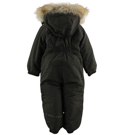 Ver de Terre Flyverdragt m. Pels - Mørkebrun