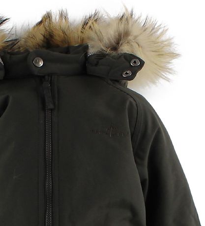 Ver de Terre Flyverdragt m. Pels - Mørkebrun