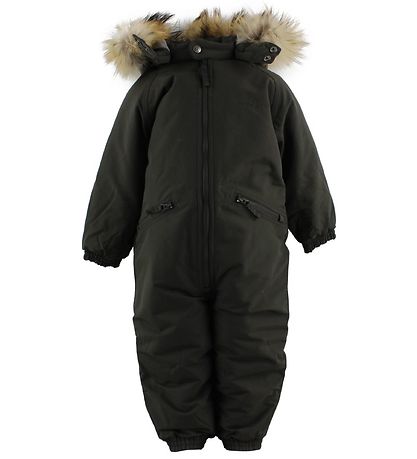 Ver de Terre Flyverdragt m. Pels - Mørkebrun Ver de Terre Flyverdragt m. Pels - Mørkebrun