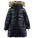 Ver de Terre Dunfrakke m. Pels - Navy Ver de Terre Dunfrakke m. Pels - Navy