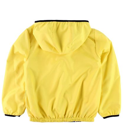 Fendi Kids Jakke - Vendbar - Gul/Sort m. Print