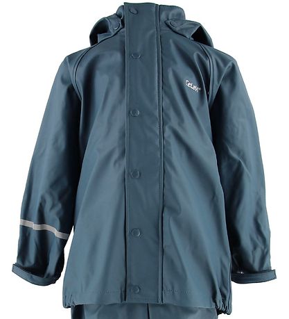 CeLaVi Regntøj m. Seler - PU - Petroleum CeLaVi Regntøj m. Seler - PU - Petroleum