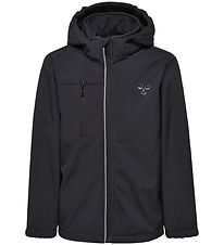 Hummel Softshelljakke m. Fleece - HMLChrister - Sort Hummel Softshelljakke m. Fleece - HMLChrister - Sort