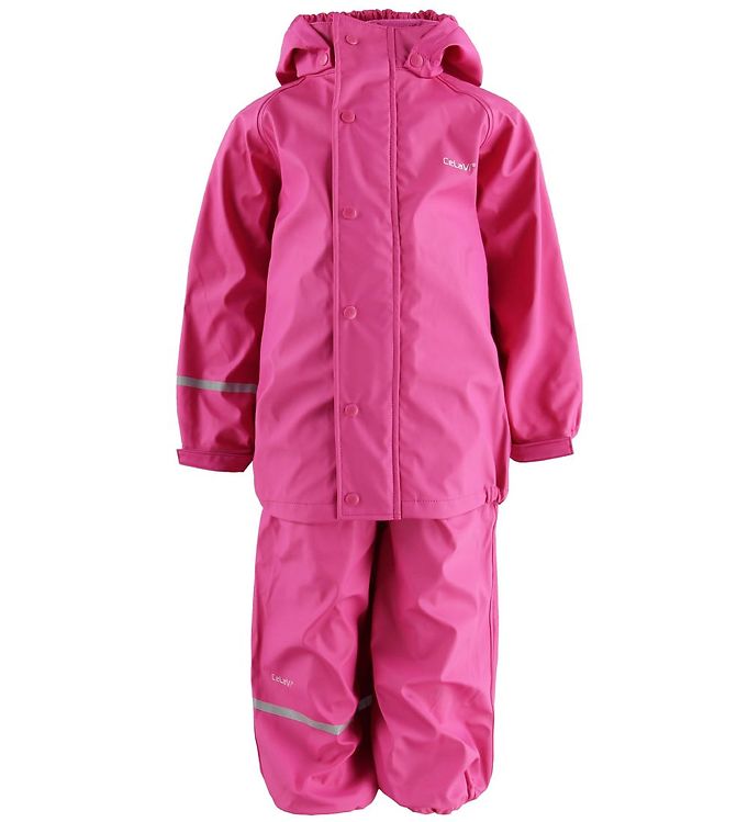 CeLaVi Regntøj - PU - Pink