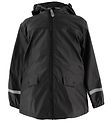 Color Kids Regnjakke - Eldon - PU - Sort Color Kids Regnjakke - Eldon - PU - Sort