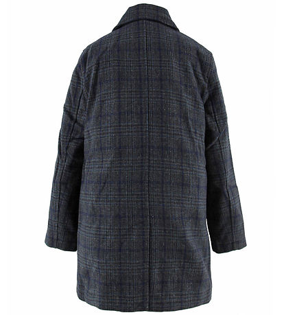 Hound Vinterfrakke - Ternet Grå/Blå