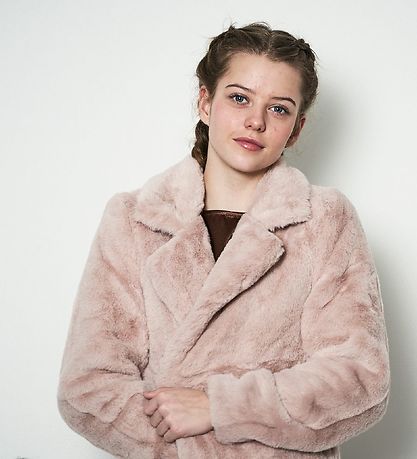 Hound Frakke - Imiteret Pels - Rosa Hound Frakke - Imiteret Pels - Rosa
