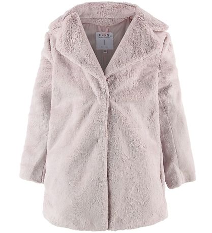 Hound Frakke - Imiteret Pels - Rosa Hound Frakke - Imiteret Pels - Rosa