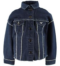 Emporio Armani Jakke - Mørk Denim Emporio Armani Jakke - Mørk Denim