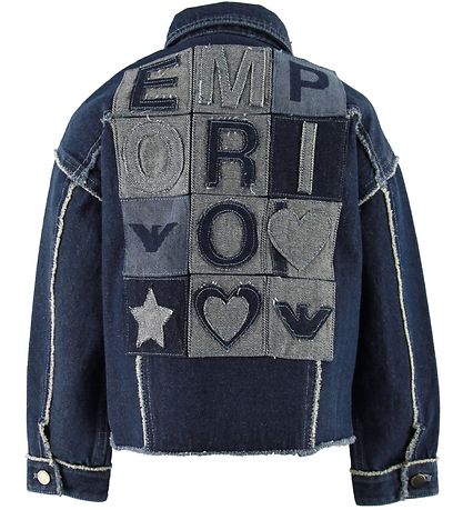 Emporio Armani Jakke - Mørk Denim Emporio Armani Jakke - Mørk Denim