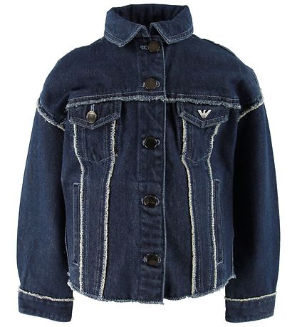 Emporio Armani Jakke - Mørk Denim Emporio Armani Jakke - Mørk Denim