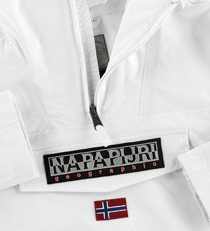 Napapijri Sommerjakke - Rainforest Sum 2 - Hvid Napapijri Sommerjakke - Rainforest Sum 2 - Hvid