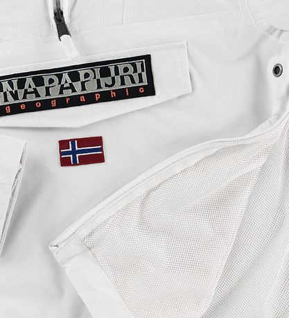 Napapijri Sommerjakke - Rainforest Sum 2 - Hvid Napapijri Sommerjakke - Rainforest Sum 2 - Hvid