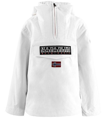 Napapijri Sommerjakke - Rainforest Sum 2 - Hvid Napapijri Sommerjakke - Rainforest Sum 2 - Hvid