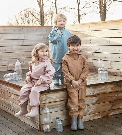 CeLaVi Regntøj m. Seler - Recycled PU - Rubber