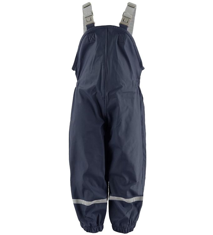 Color Kids Regnbukser med Seler PU - Navy