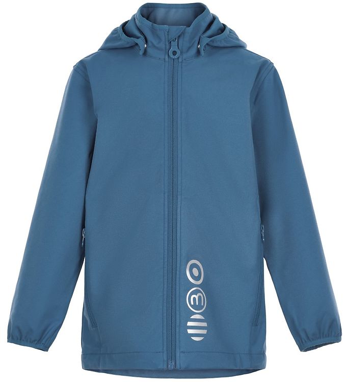 Minymo Børne Softshell Jakke - Dark Blue - 116