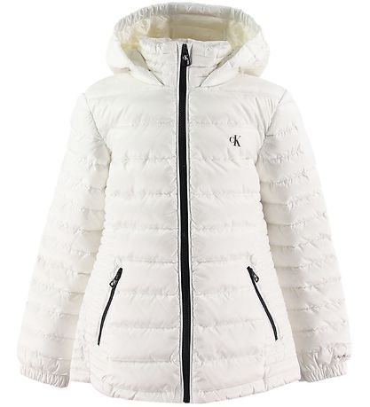 Calvin Klein Daunenjacke - Light Down Jacket - White Calvin Klein Daunenjacke - Light Down Jacket - White