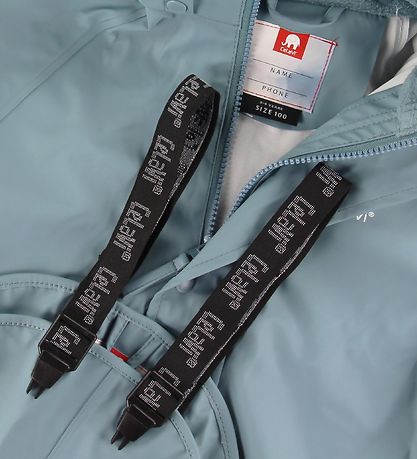 CeLaVi Regntøj m. Seler - PU - Smoke Blue
