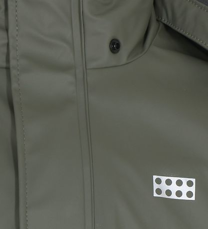 LEGO® Wear Regnjakke m. Fleece - LWJipe - Grøn
