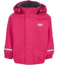 LEGO® Wear Regnjakke m. Fleece - LWJunin - Pink