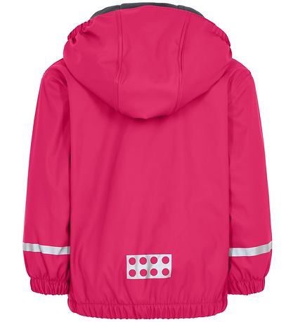 LEGO® Wear Regnjakke m. Fleece - LWJunin - Pink