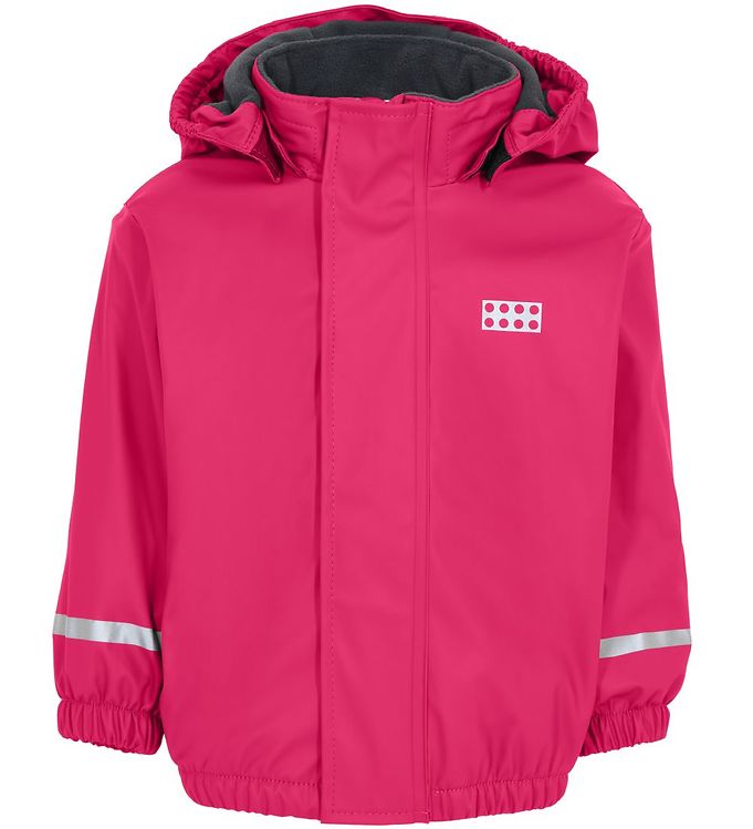 LEGOÂ® Wear Regnjakke m. Fleece - LWJunin - Pink