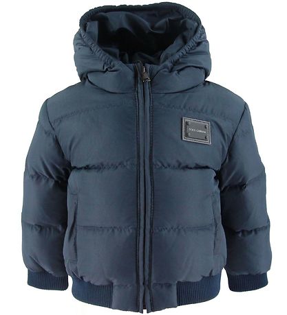 Dolce & Gabbana Down Jacket - Navy Dolce & Gabbana Down Jacket - Navy