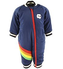 Stella McCartney Kids Dyneflyverdragt - Rainbow - Navy Stella McCartney Kids Dyneflyverdragt - Rainbow - Navy