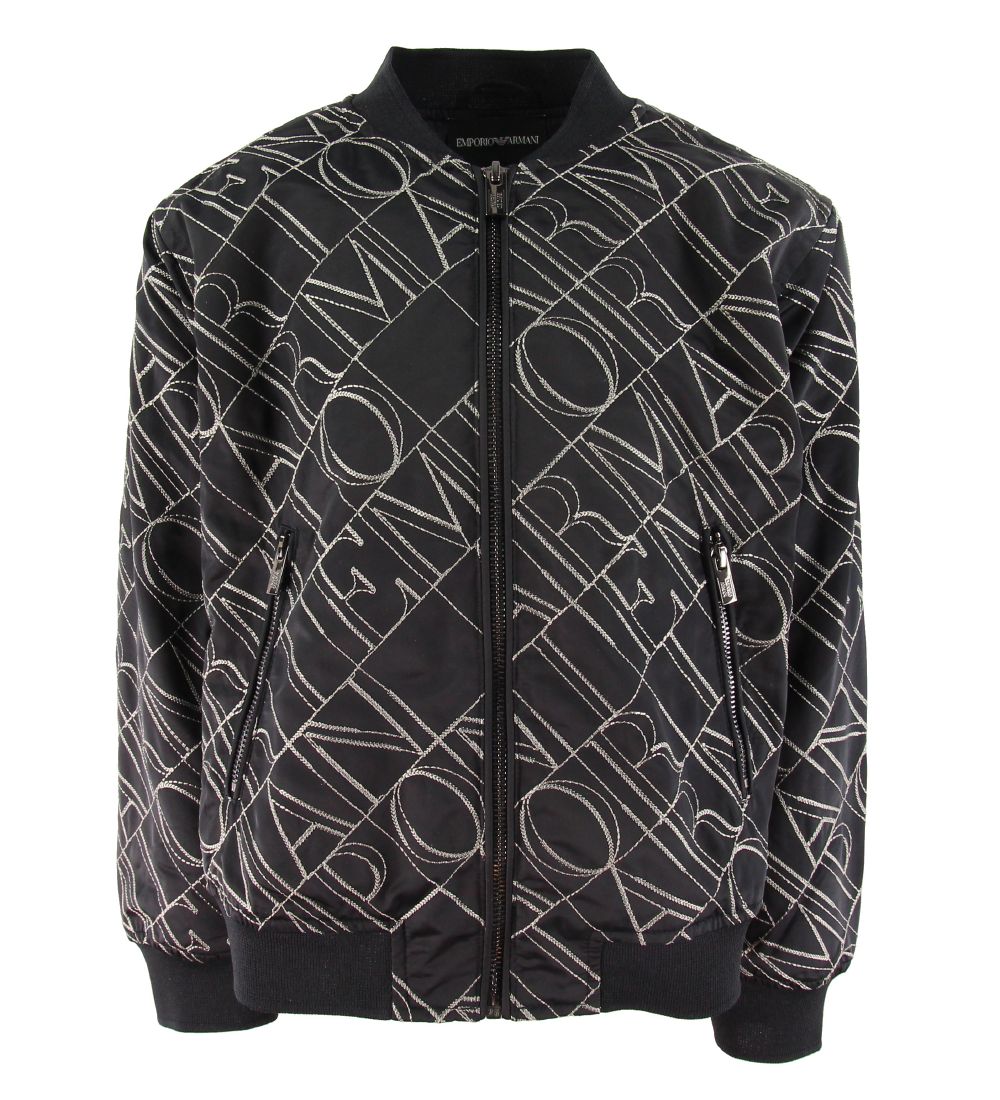 Veste Emporio Armani - Marine av Broderie - Emporio Armani - 14 ans 164 - Veste de Mi-Saison 127 €