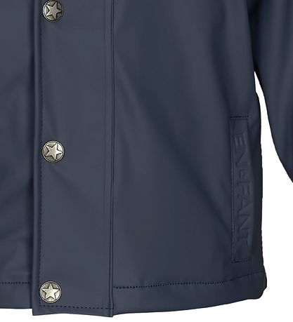En Fant Regenkleidung m. Träger - PU - Blue Night