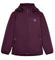 Color Kids Softshell Jacket w. Fleece - Potent Purple Color Kids Softshell Jacket w. Fleece - Potent Purple