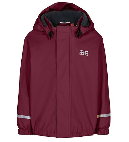 LEGO® Wear Regntøj m. Fleece - PU - LWJori - Bordeaux