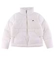 Champion Fashion Dynejakke - Hvid m. Logo Champion Fashion Dynejakke - Hvid m. Logo