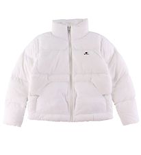 Champion Fashion Dynejakke - Hvid m. Logo Champion Fashion Dynejakke - Hvid m. Logo
